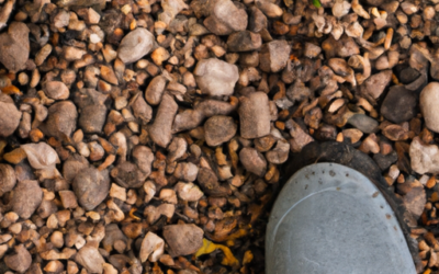 Acoustic Qualities Of Garden Materials Like Gravel Footsteps