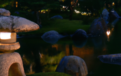 Evening Ambience Through Traditional Japanese Garden Lighting Techniques