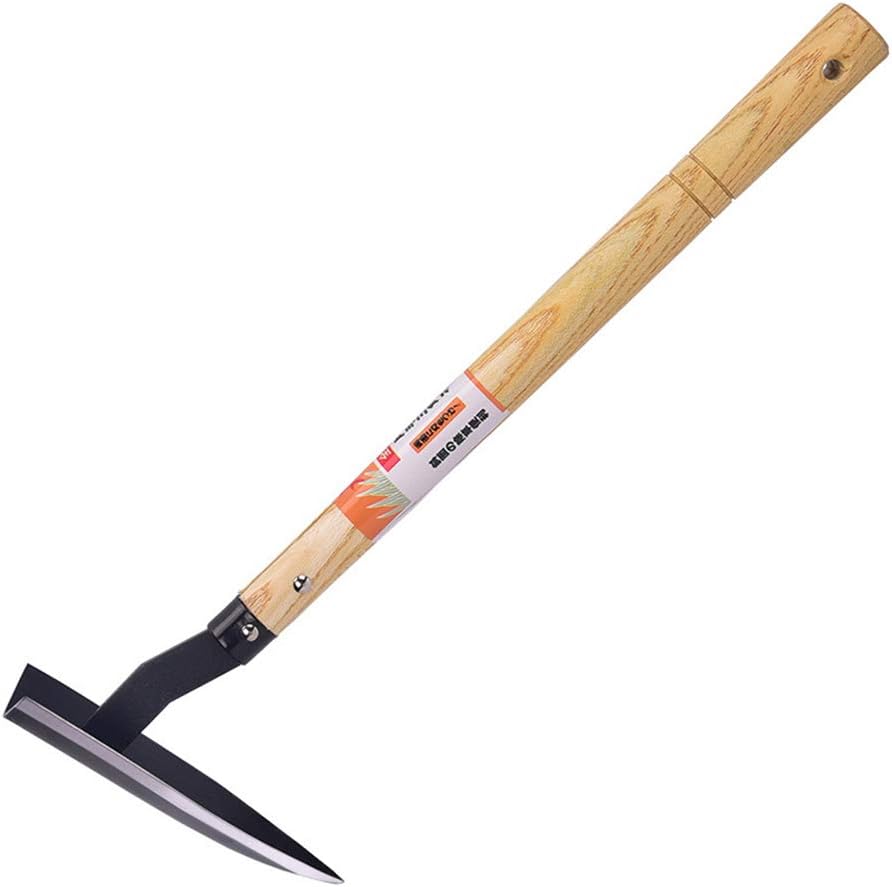 FOXSMZZ Garden Triangle Hoe Japanese Weeding - Blade Edge is Very Sharp