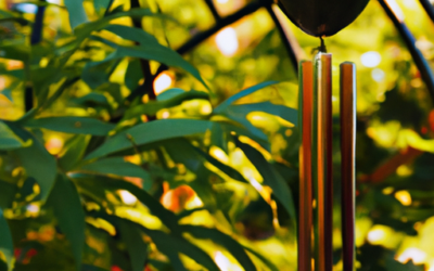 Incorporating Wind Chimes To Enhance Sound Elements In Gardens