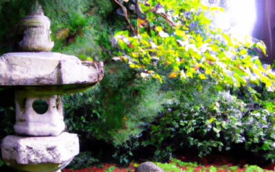Stone Lanterns And Statues As The Guardians Of Japanese Gardens