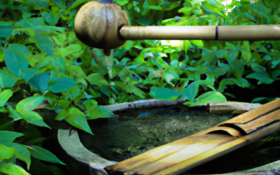 The Gentle Sounds Of Japanese Gardens: Exploring Shishi-Odoshi And Water Basins