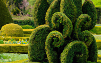 Topiary Techniques And Shaped Shrubs As Guardians Of Greenery