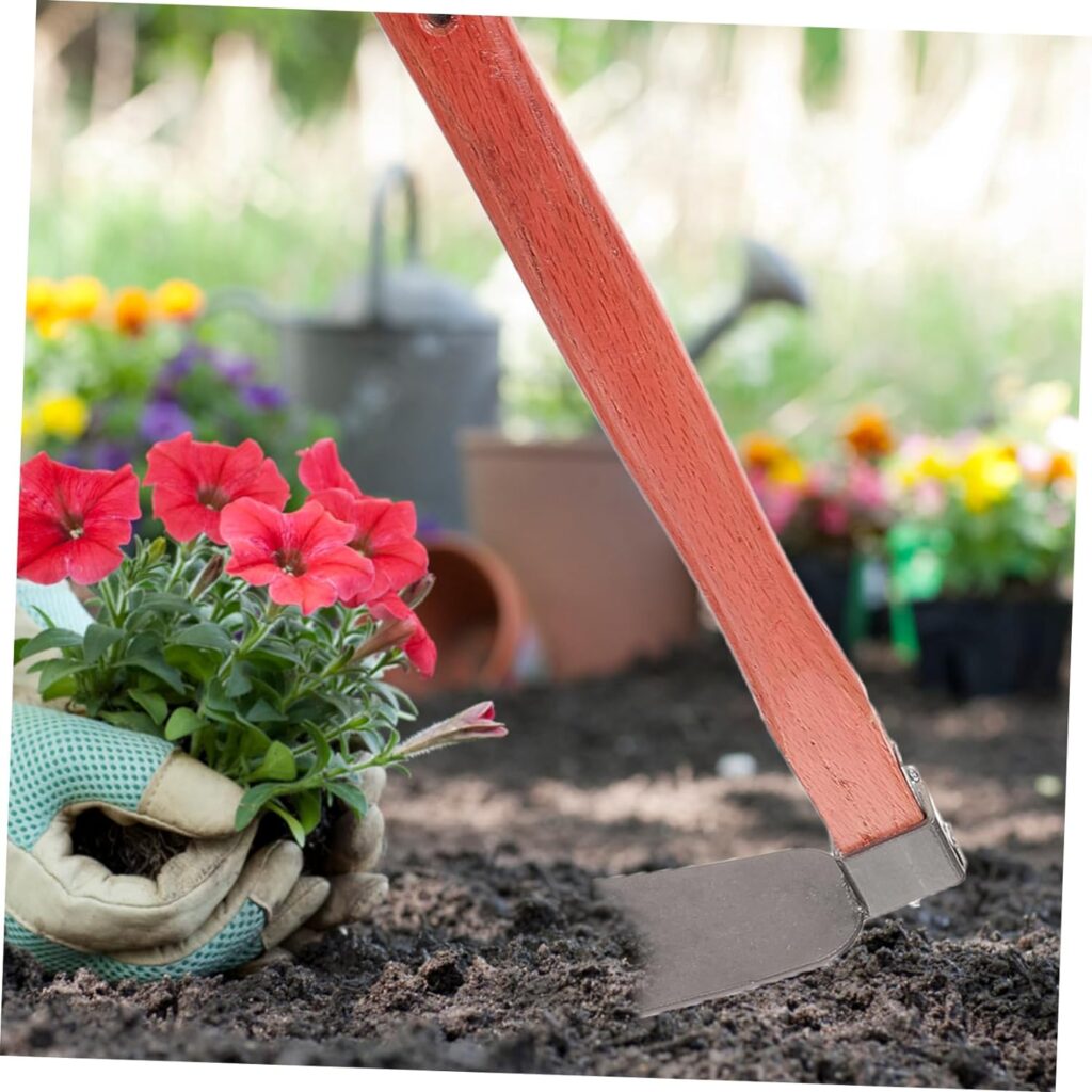 Amazon.com : Yardwe Household Digging Planting Wooden Japanese for Farming Garden Gardening Vegetable Tool Weeding Hand Heavy Handheld Hoe Cultivator Handle Duty Sickle Reusable Soil Trenching : Patio, Lawn  Garden