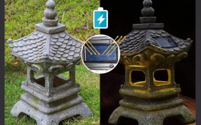 Aloak Asian Solar Zen Pagoda Garden Statue 14 Inch Review
