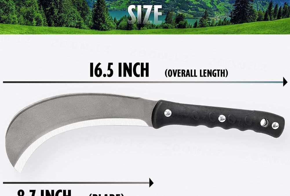 Billhook Sickle Machete for Clearing Brush Axe Tool Review
