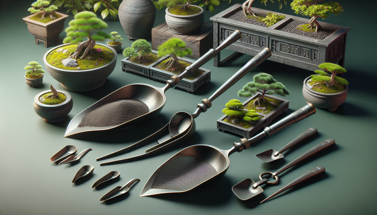 Bonsai Soil Scoop Metal 3 Pcs Set Review Japanese Garden Craft