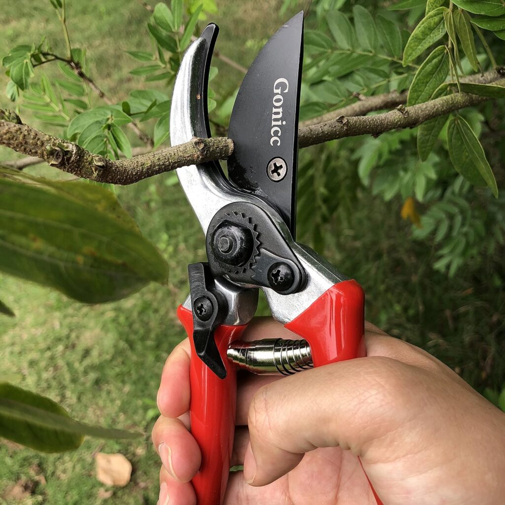 gonicc Professional 7.3 Bonsai Scissors(GPPS-1012), For Arranging Flowers, Trimming Plants, For Grow Room or Gardening, Bonsai Tools. Garden Scissors Loppers.