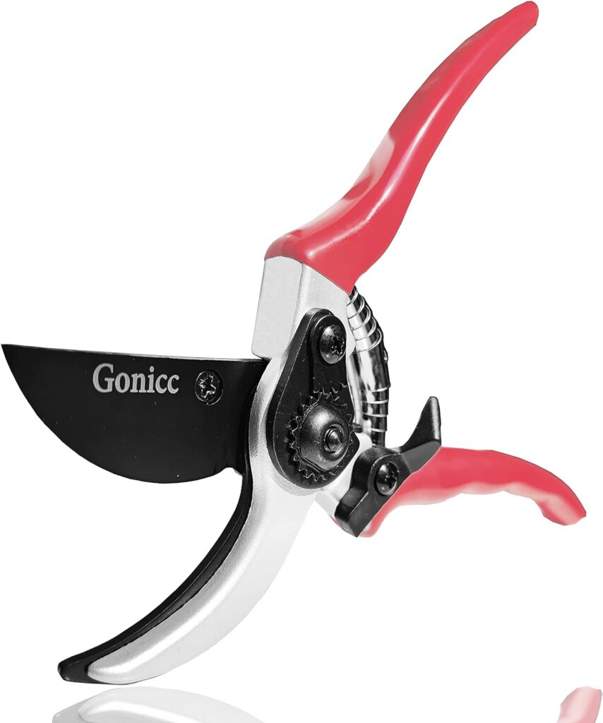 gonicc Professional 7.3 Bonsai Scissors(GPPS-1012), For Arranging Flowers, Trimming Plants, For Grow Room or Gardening, Bonsai Tools. Garden Scissors Loppers.