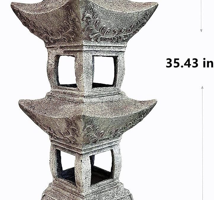 GRASOLAR 35.5’’High Asian Zen Pagoda Review