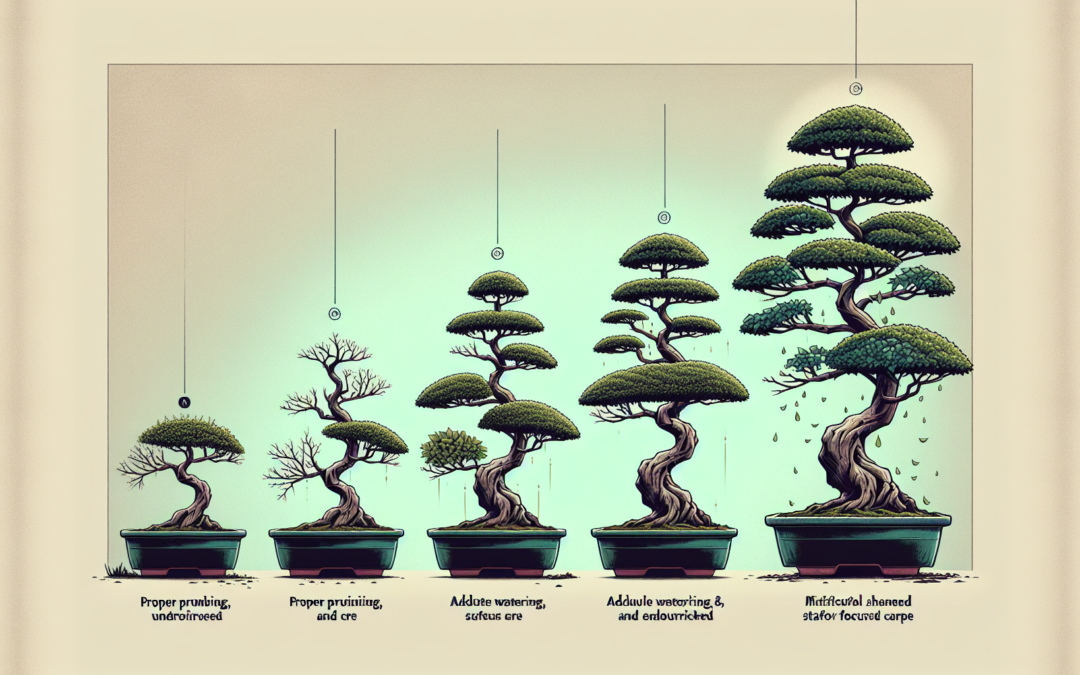 Reviving a Neglected Bonsai Tree