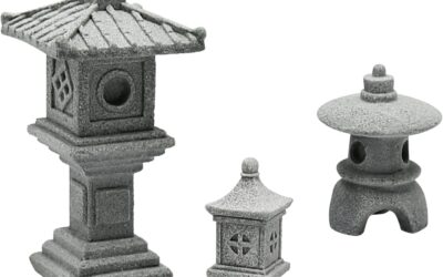Saihisday 3PCS Mini Pagoda Garden Statue Review
