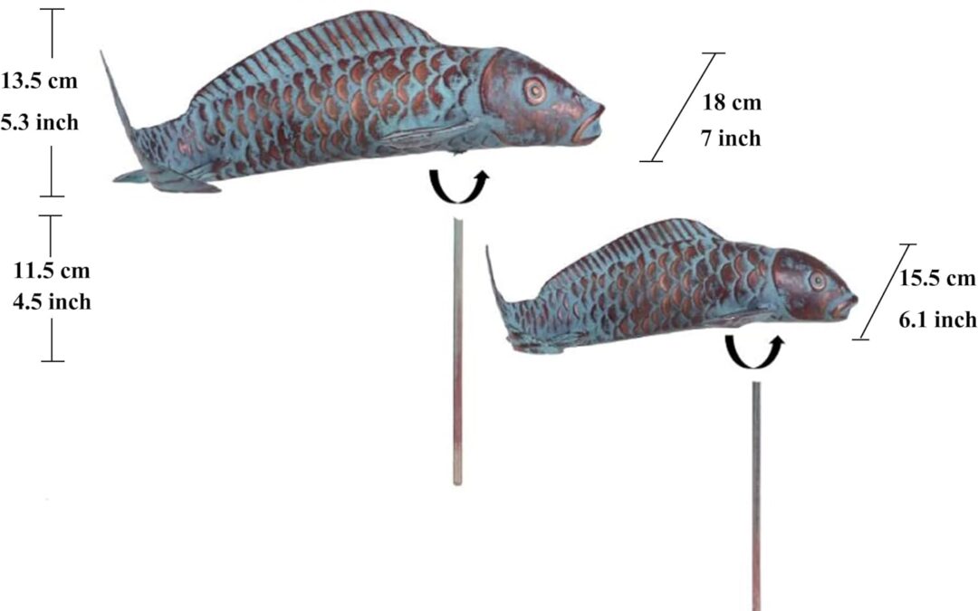 Set of 2 Koi Fish Sculpture Review