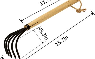 XFJTECH 15” Garden Rake Review