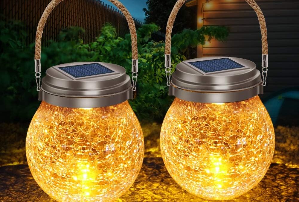 DBF Solar Lantern Crackle Glass Ball Review