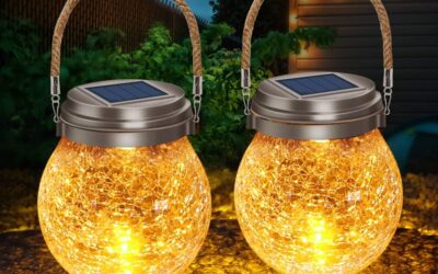 DBF Solar Lantern Crackle Glass Ball Review