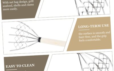 GANAZONO 1pc Rake Carbon Wood Child Metal Review