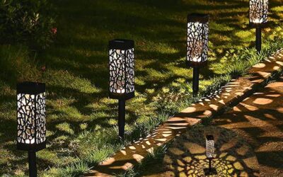 MAGGIFT 8 Pcs Solar Powered LED Garden Lights Review
