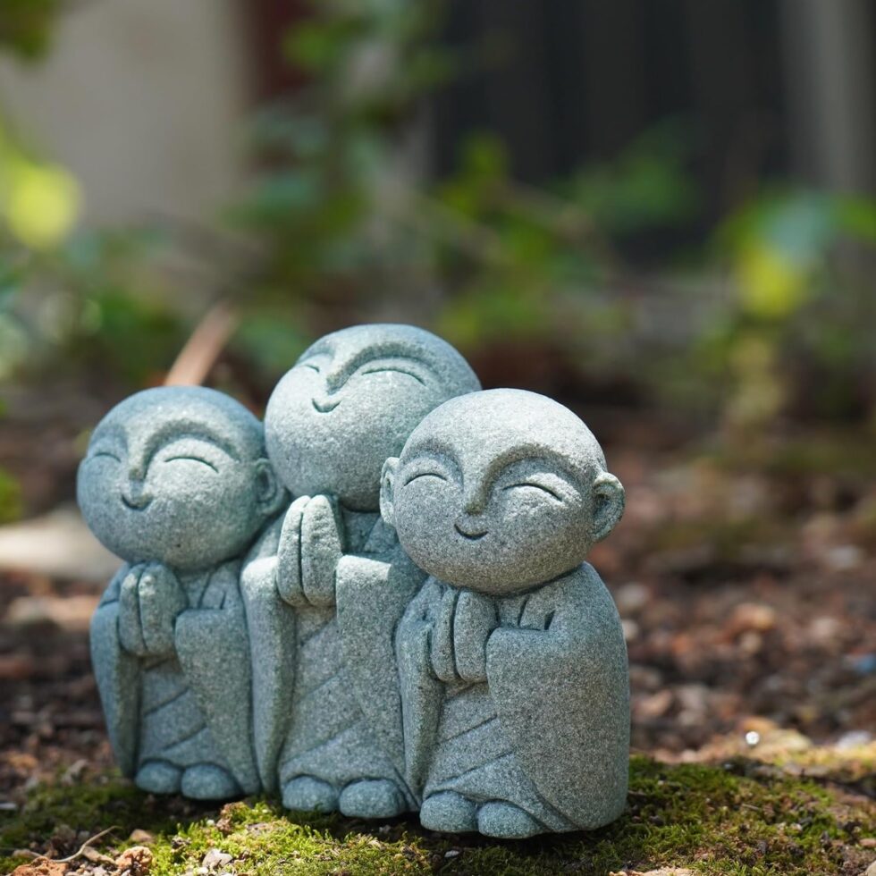 OwMell Japanese Jizo Monk Statue Review Japanese Garden Craft