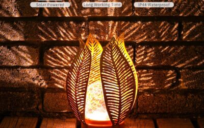 QZGE Solar Garden Lights Waterproof Decorations Review