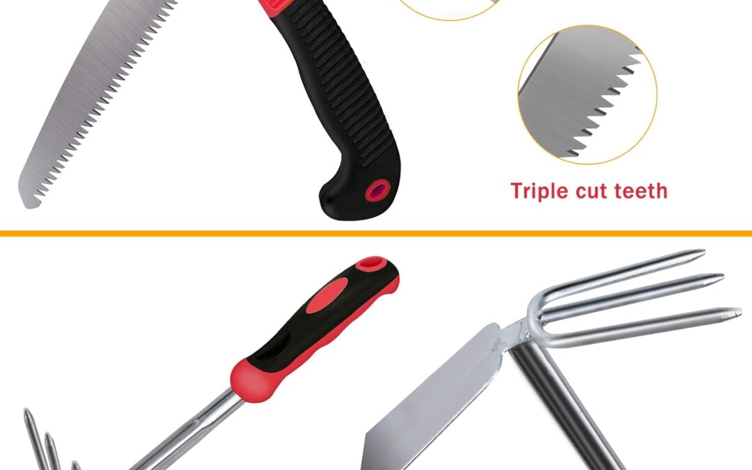 WisaKey 9 Piece Red Gardening Tools Review