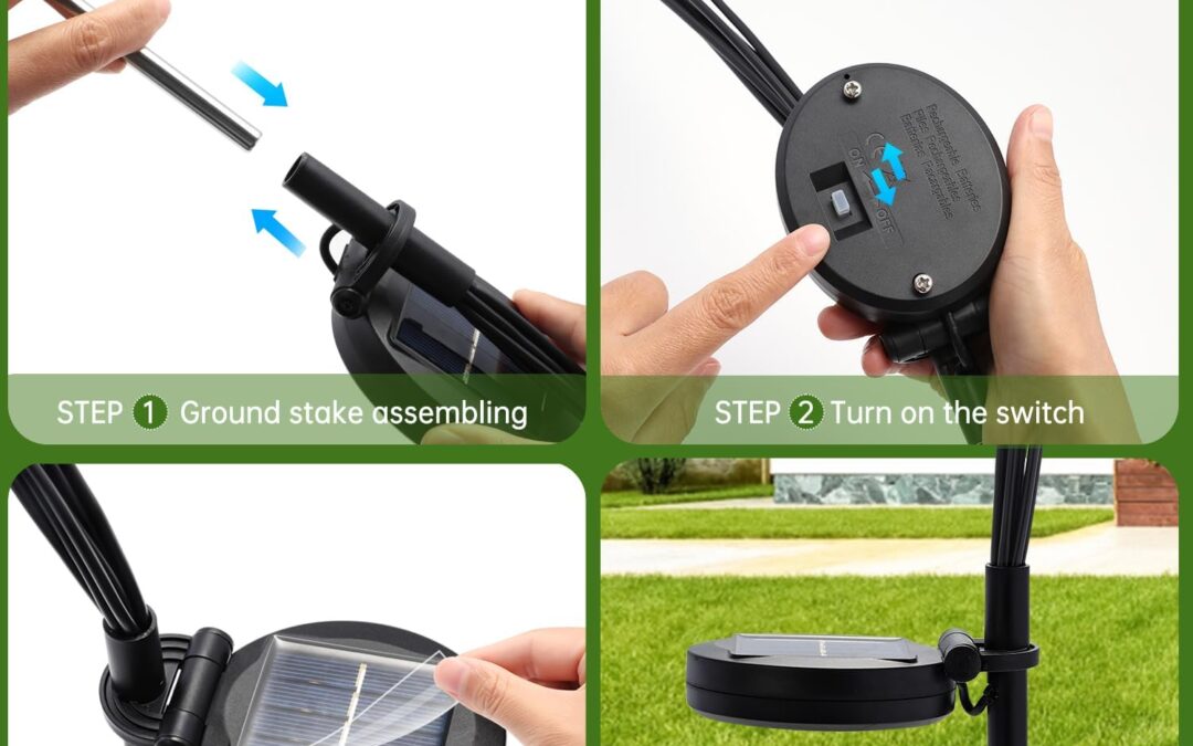 Solar Lights for Outside 2 Pack Review