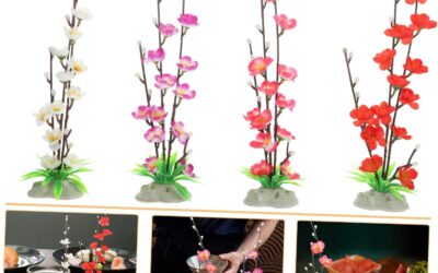 VOSAREA 4pcs Simulated Flower Review