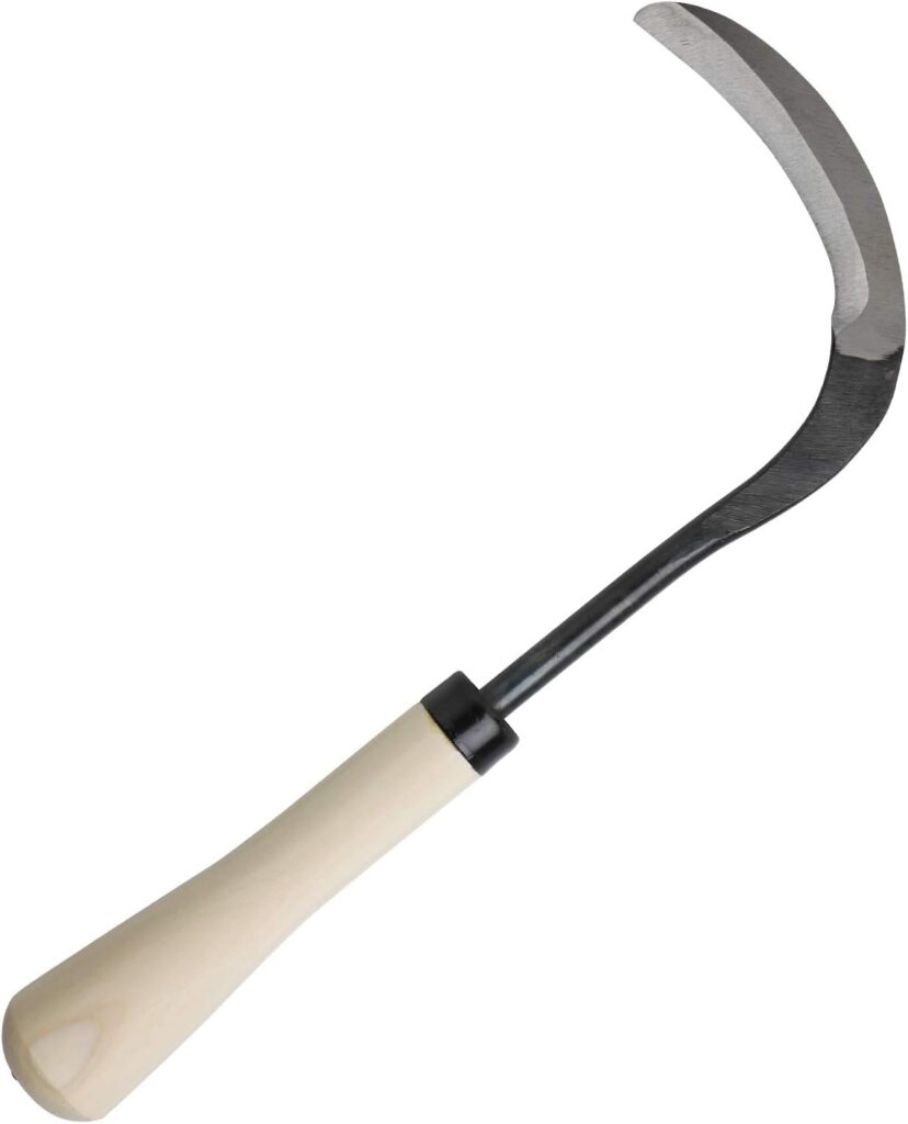 Wazakura Bonsai Repotting Sickle MADE IN JAPAN, Japanese Gardening Tool for Transplant - 3inch(75mm) Blade