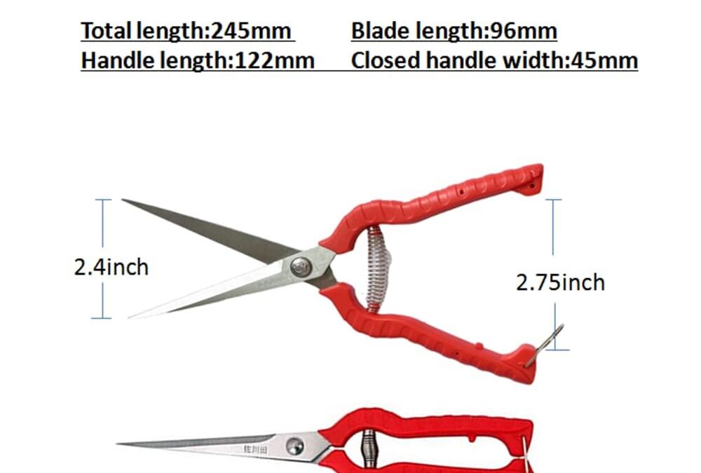 2pack Zsling Extra Long Edge Stainless Steel Pruning Shears Review