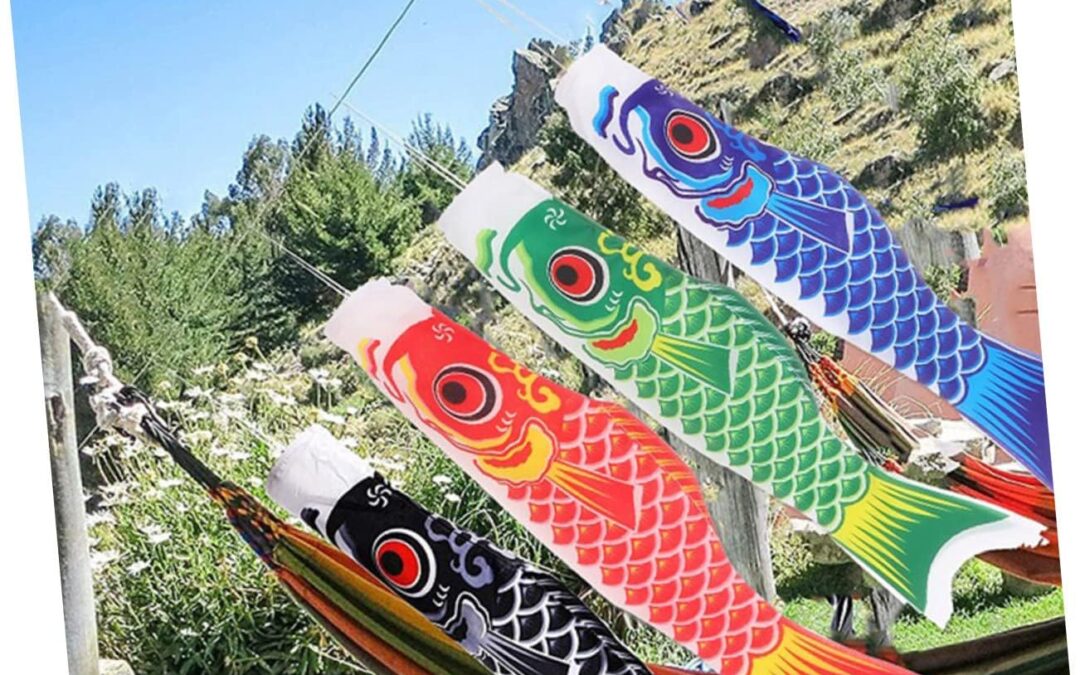 BESPORTBLE 5pcs Carp Streamer Ornament Review