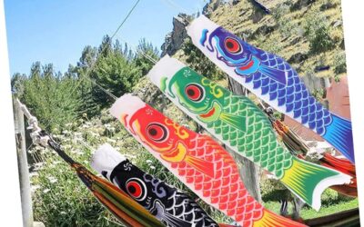 BESPORTBLE 5pcs Carp Streamer Ornament Review