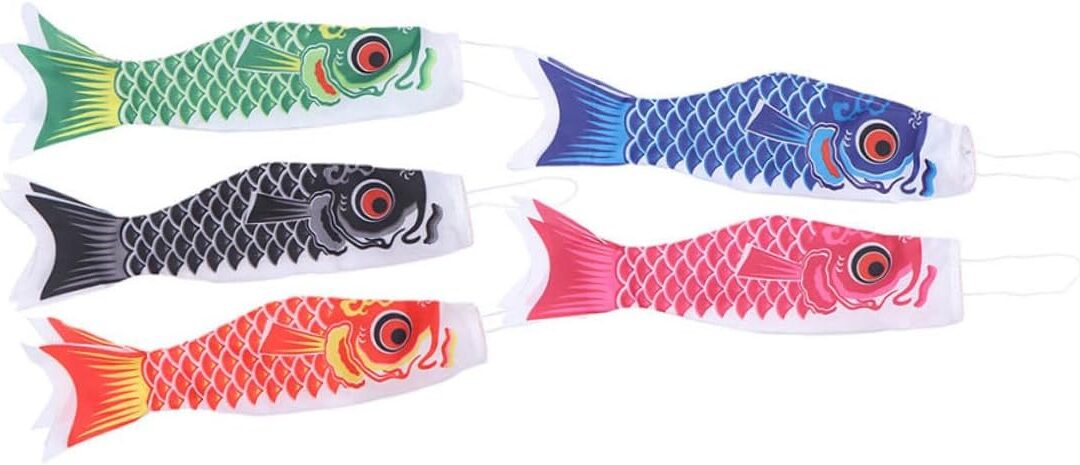 BESPORTBLE 5pcs Carp Streamer Outdoor Decor Review