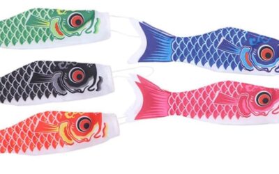 BESPORTBLE 5pcs Carp Streamer Outdoor Decor Review