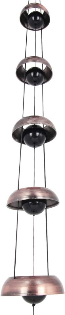 Copper Wind Chimes, Temple Wind Chime,Feng Shui Wind Chimes for Home Yard Outdoor Decoration