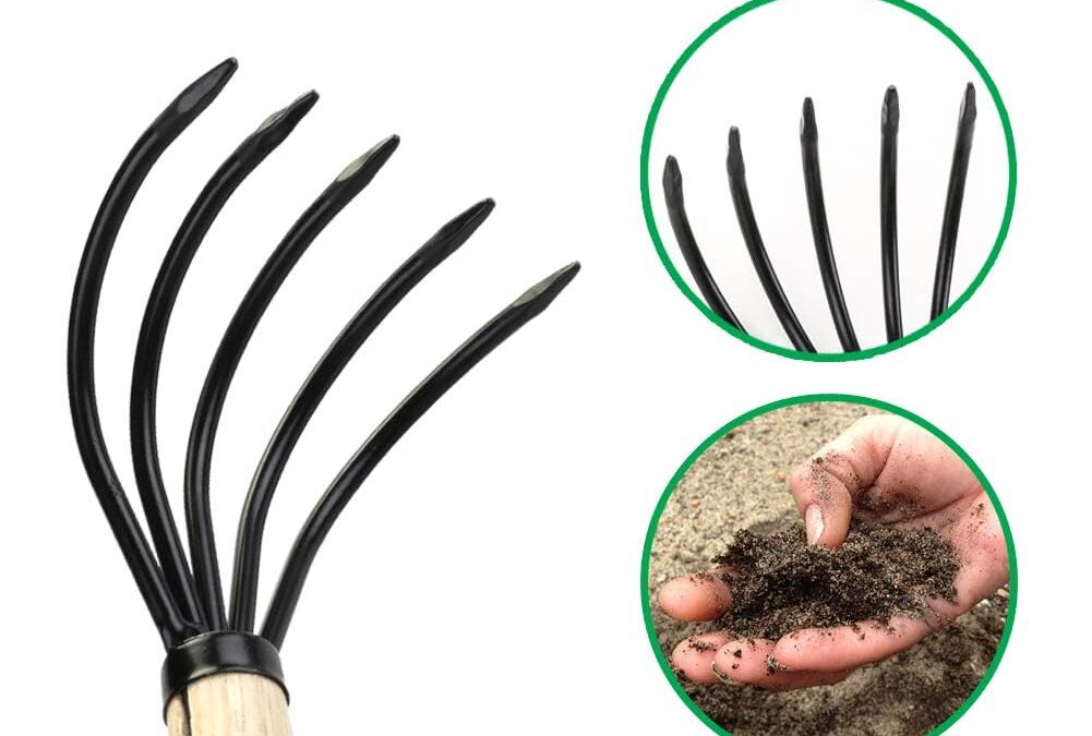 Garden Rake with Ergonomic Wooden Handle Review