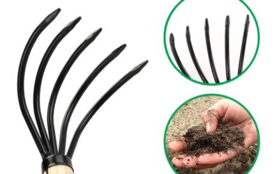 Garden Rake with Ergonomic Wooden Handle Review