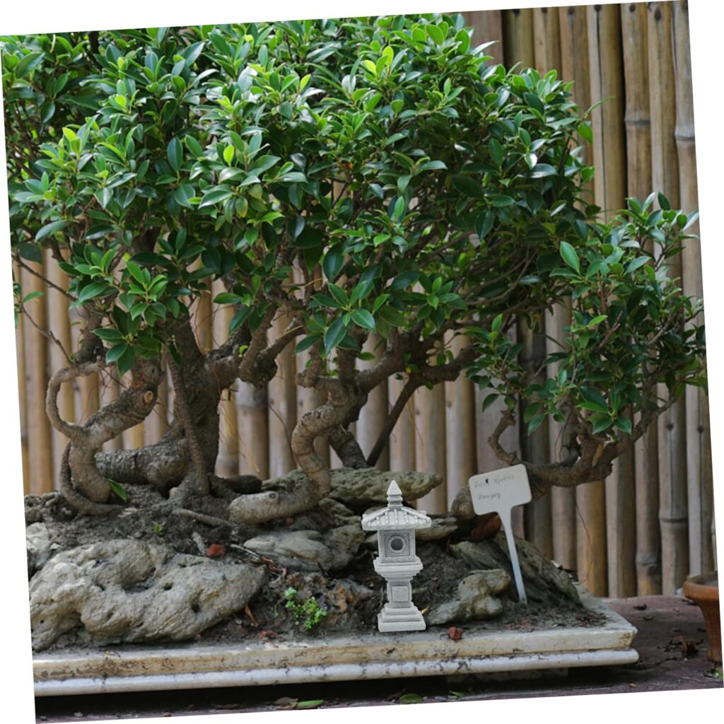 Kisangel 2pcs Micro Landscape Ornament Mini Fairy Decor Miniature Dollhouse Accessories Outdoor Gazebos Decorative Outdoor Decor Fairy Gardens Rockery Desk Accesories Zen Stone Asia Desktop