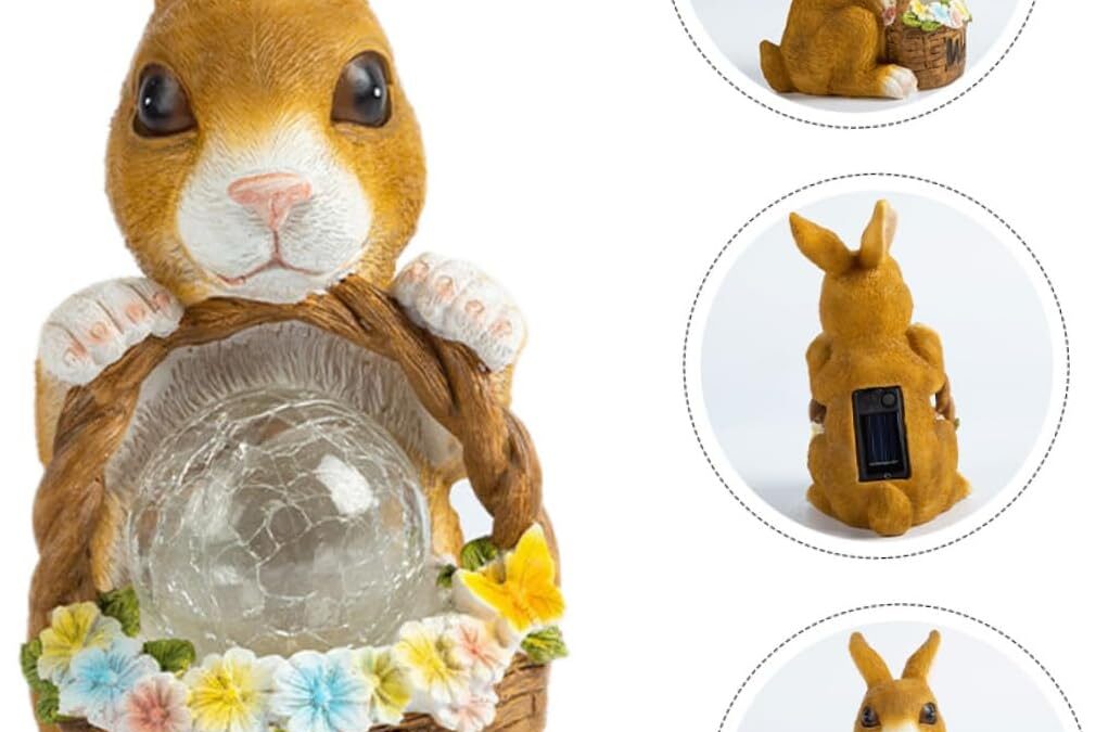 Plant Decor Solar Rabbit Light Review