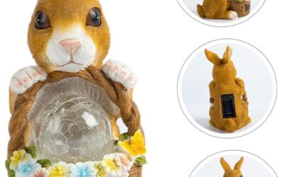 Plant Decor Solar Rabbit Light Review