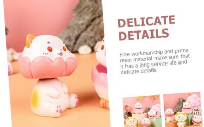 ABOOFAN Garden Kitten Statue Resin Desktop Crafts Review