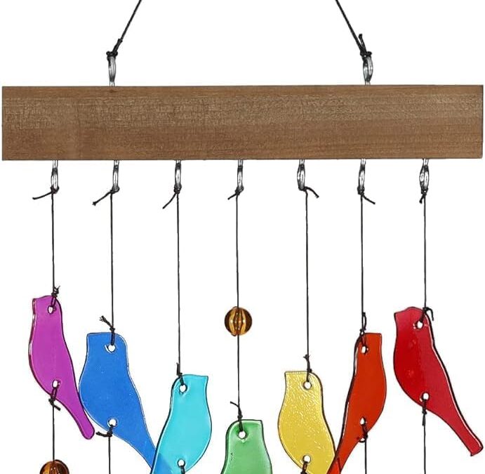 Handwork Crystal Glass & Driftwood Chimes Review