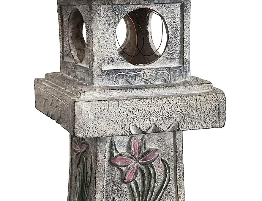Solar-Powered LED Light Miniature Tower Lantern Review