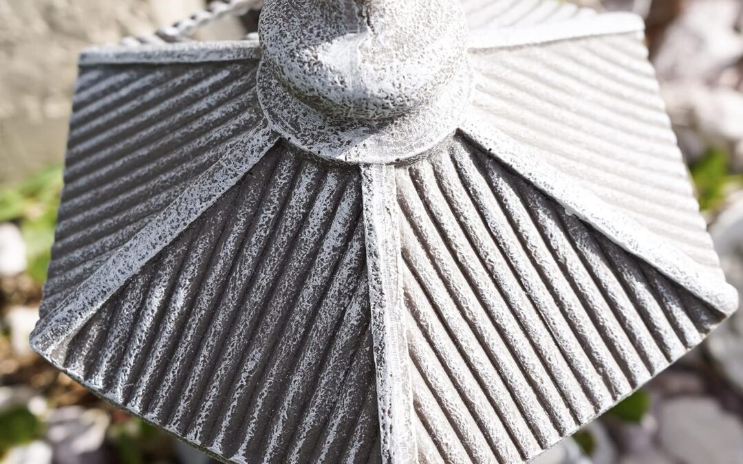 Solar Powered Statue Japanese Garden Decor Review