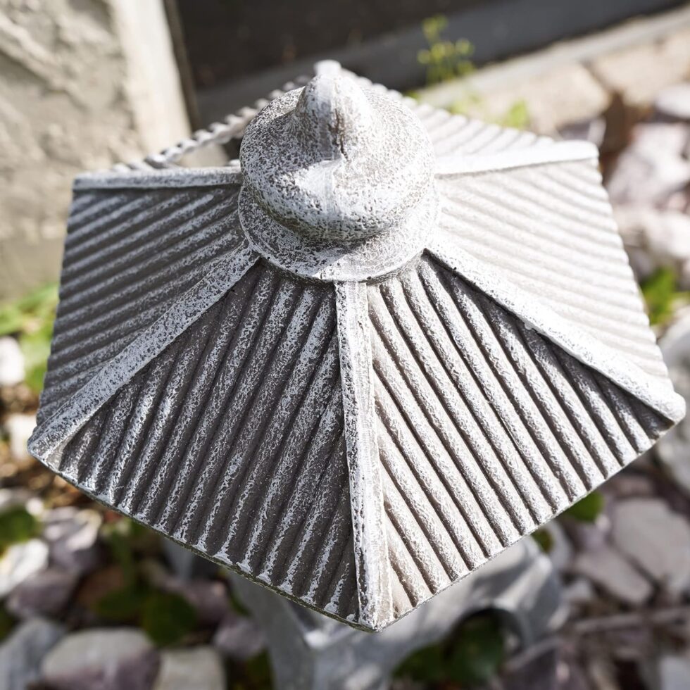 Solar Powered Statue Japanese Garden Decor Review Japanese Garden Craft