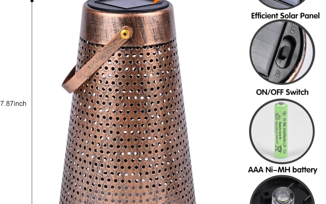 Solar Lanterns Outdoor Hanging 2 Pack Review