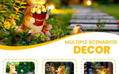 GIGALUMI Solar Garden Statues Review