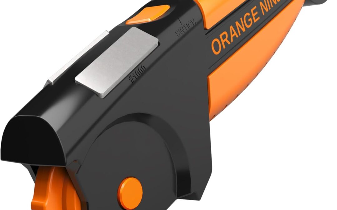 Orange Ninja Garden Tool Sharpener Review
