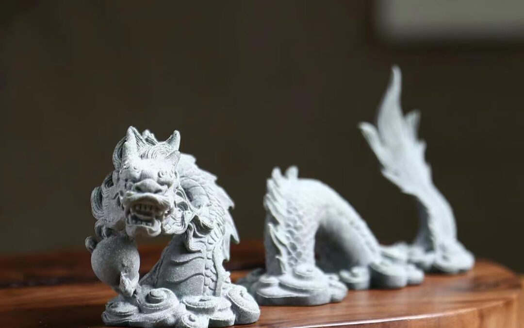Sandstone Chinese Dragon Statue Review