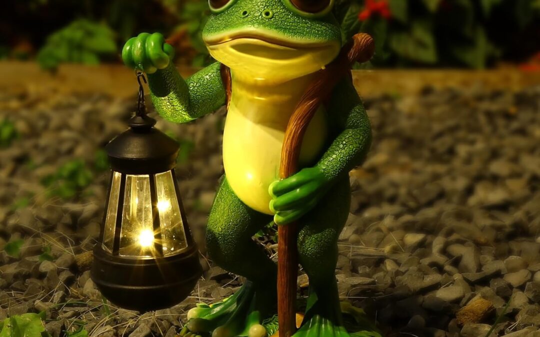 Garden Statue Frog Outdoor Decor Review