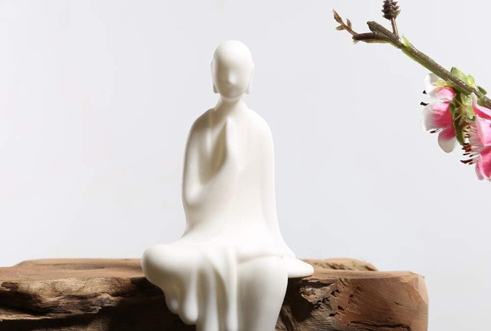 KJYHXX White Ceramic Little Monk Review